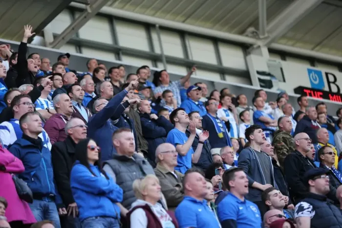 Framed Print : Brighton and Hove Albion Fans in Full Force: Rotherham United Match, April 2015 Framed Print : Brighton and Hove Albion Fans in Full Force: Rotherham United Match, April 2015
