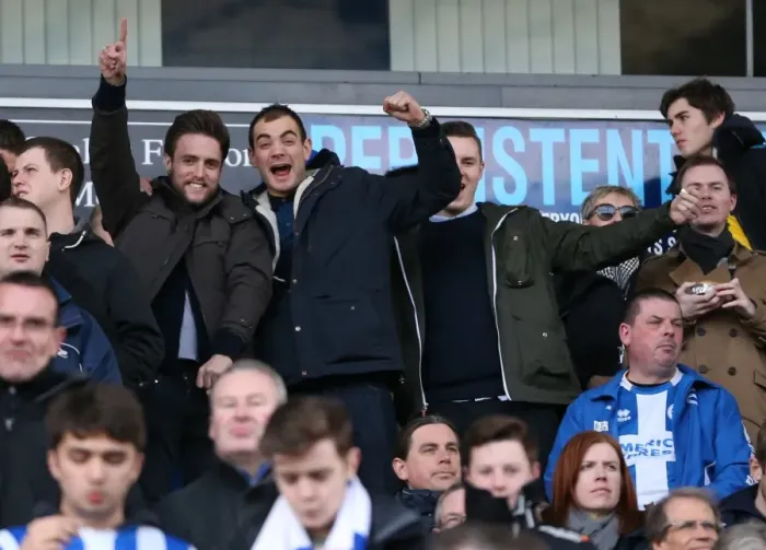 Framed Print : Brighton and Hove Albion Fans in Full Force: Sky Bet Championship Match vs. Blackburn Rovers (21st March 2015) Framed Print : Brighton and Hove Albion Fans in Full Force: Sky Bet Championship Match vs. Blackburn Rovers (21st March 2015)