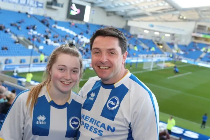 Framed Print : Brighton and Hove Albion Fans in Full Force: Sky Bet Championship Match vs. Huddersfield Town (14 April 2015) Framed Print : Brighton and Hove Albion Fans in Full Force: Sky Bet Championship Match vs. Huddersfield Town (14 April 2015)