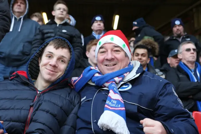 Framed Print : Brighton and Hove Albion Fans in Full Force: The Valley Showdown, 2015 Framed Print : Brighton and Hove Albion Fans in Full Force: The Valley Showdown, 2015