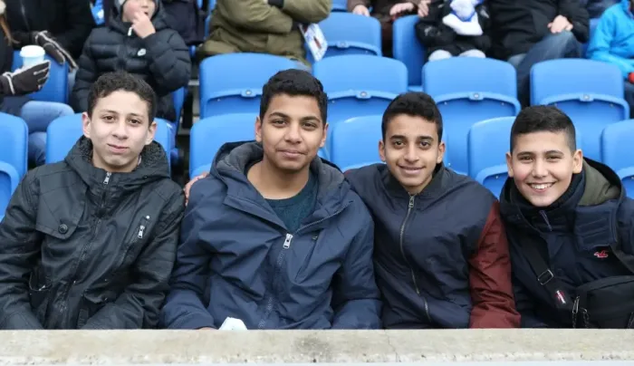 Framed Print : Brighton and Hove Albion Fans Unite in Color: A Sea of Passion at the American Express Community Stadium (14MAR15) vs. Wolverhampton Wanderers Framed Print : Brighton and Hove Albion Fans Unite in Color: A Sea of Passion at the American Express Community Stadium (14MAR15) vs. Wolverhampton Wanderers