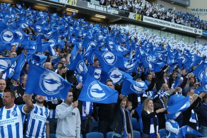 Framed Print : Brighton and Hove Albion Fans Unite: Play-Off Tension at the Sky Bet Championship (16May16) - Brighton vs. Sheffield Wednesday Framed Print : Brighton and Hove Albion Fans Unite: Play-Off Tension at the Sky Bet Championship (16May16) - Brighton vs. Sheffield Wednesday