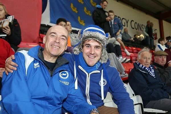 Brighton and Hove Albion Fans United: SkyBet Championship Showdown at American Express Community Stadium vs Bournemouth (November 2014)