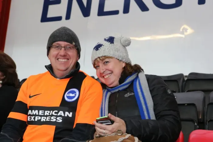 Framed Print : Brighton and Hove Albion Fans United: SkyBet Championship Showdown at Bournemouth's Goldsands Stadium (November 1, 2014) Framed Print : Brighton and Hove Albion Fans United: SkyBet Championship Showdown at Bournemouth's Goldsands Stadium (November 1, 2014)