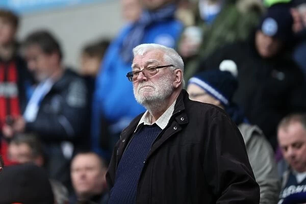 Brighton and Hove Albion Fans Unwavering Passion at Bolton Wanderers Championship Match, 28th February 2015