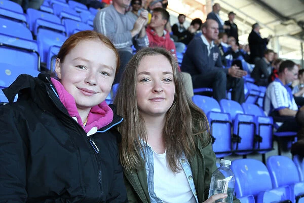 Brighton and Hove Albion Fans Unwavering Passion at Reading Championship Match, October 2015
