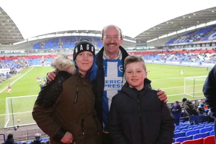 Framed Print : Brighton and Hove Albion Fans Unwavering Support at Bolton Wanderers Championship Match, 28th February 2015 Framed Print : Brighton and Hove Albion Fans Unwavering Support at Bolton Wanderers Championship Match, 28th February 2015