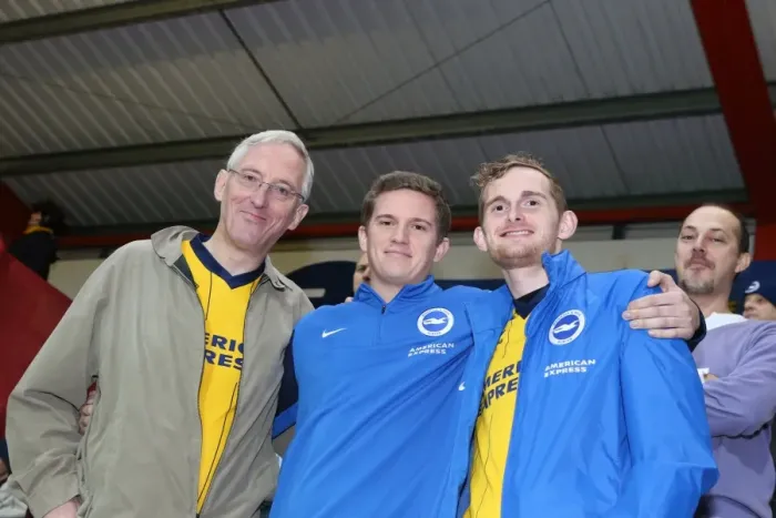 Framed Print : Brighton and Hove Albion FC: Unified Fans at American Express Community Stadium during SkyBet Championship Match vs. Bournemouth (November 2014) Framed Print : Brighton and Hove Albion FC: Unified Fans at American Express Community Stadium during SkyBet Championship Match vs. Bournemouth (November 2014)