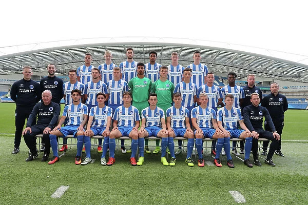 Brighton & Hove Albion FC: 2016 All Academy Team Photoshoot at American Express Community Stadium