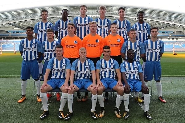 Brighton & Hove Albion FC 2017-18 Academy Photocall: Team Pictures at American Express Community Stadium