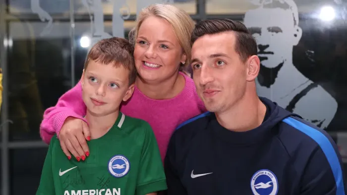 Framed Print : Brighton & Hove Albion FC: 2018 Player Signing Event - Autograph Session with the Team Framed Print : Brighton & Hove Albion FC: 2018 Player Signing Event - Autograph Session with the Team