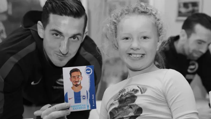 Framed Print : Brighton & Hove Albion FC: 2018 Player Signing Session - Meeting the Champions Framed Print : Brighton & Hove Albion FC: 2018 Player Signing Session - Meeting the Champions