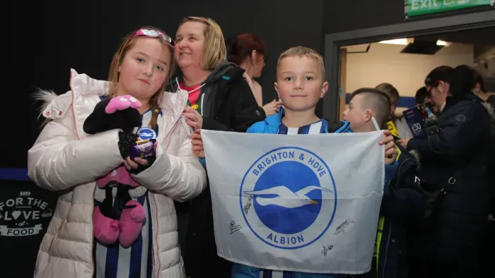Framed Print : Brighton & Hove Albion FC: 2019 / 20 Season - Player Signing Session with Neal Maupay, Dale Stephens, Aaron Connolly, and Adam Webster at Amex Stadium Framed Print : Brighton & Hove Albion FC: 2019 / 20 Season - Player Signing Session with Neal Maupay, Dale Stephens, Aaron Connolly, and Adam Webster at Amex Stadium