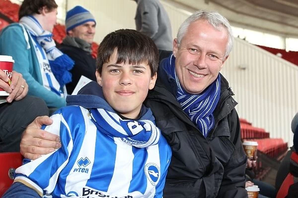 Brighton and Hove Albion FC: Away Days 2012-13 - Fans in Action