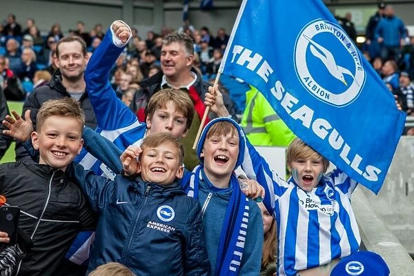 Brighton and Hove Albion FC: Championship Victory Celebration vs. Derby County (02MAY16)