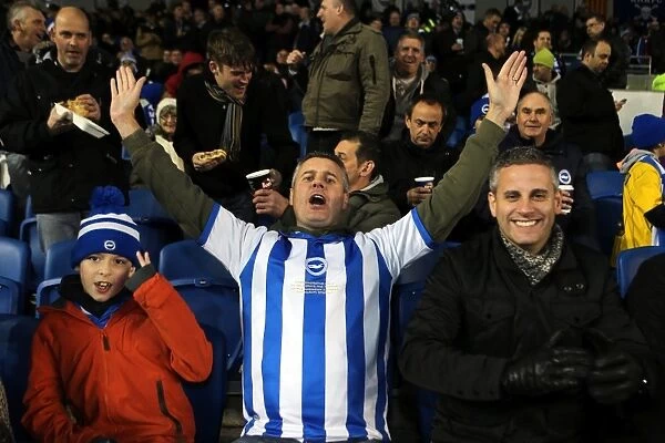 Brighton & Hove Albion FC: Electric Atmosphere at the Amex Stadium - 2013-14 Season (Barnsley Game)