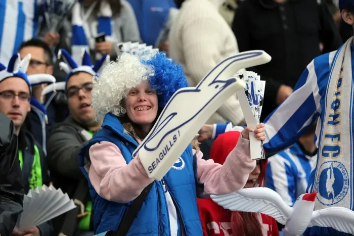 Framed Print : Brighton & Hove Albion FC: Electric Atmosphere at The Amex (2012-2013)