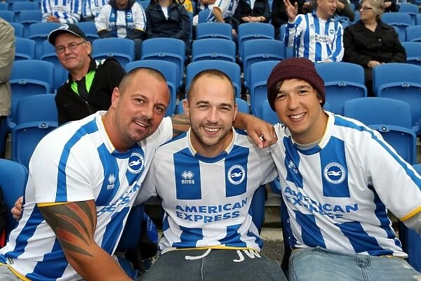 Brighton and Hove Albion FC: Electric Atmosphere at The Amex - 2013-14 Season (Burnley Game)