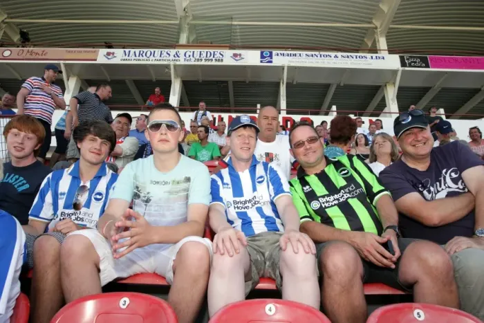 Framed Print : Brighton and Hove Albion FC: Electric Atmosphere of Away Crowds - Portugal Pre-season 2011-12 Framed Print : Brighton and Hove Albion FC: Electric Atmosphere of Away Crowds - Portugal Pre-season 2011-12