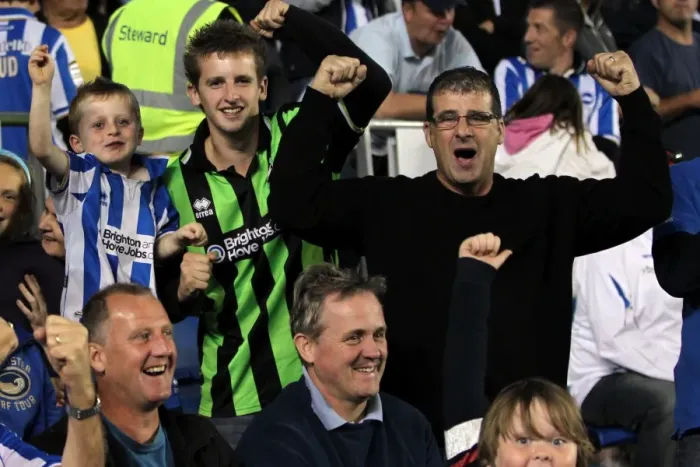 Framed Print : Brighton & Hove Albion FC: Electric Atmosphere - Crowd Shots at The Amex (2012-2013) Framed Print : Brighton & Hove Albion FC: Electric Atmosphere - Crowd Shots at The Amex (2012-2013)