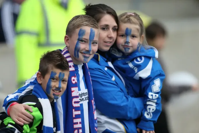 Framed Print : Brighton & Hove Albion FC: Electric Atmosphere - Crowd Shots at The Amex (2012-2013)