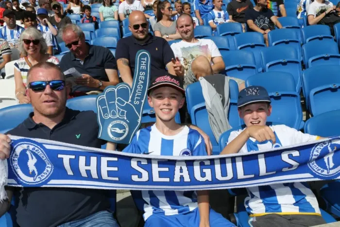 Framed Print : Brighton and Hove Albion FC Fans in Full Force at the 2015 Sevilla Pre-season Friendly Framed Print : Brighton and Hove Albion FC Fans in Full Force at the 2015 Sevilla Pre-season Friendly