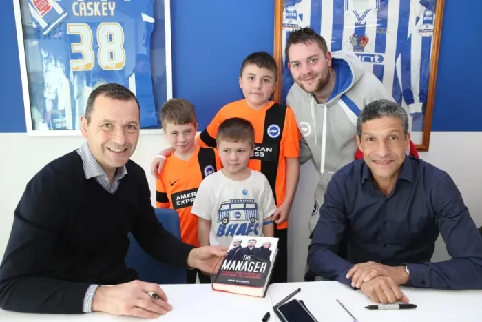 Framed Print : Brighton & Hove Albion FC: Meet and Greet with Chris Hughton, Colin Calderwood, Leon Best, and Christian Walton (17FEB15) Framed Print : Brighton & Hove Albion FC: Meet and Greet with Chris Hughton, Colin Calderwood, Leon Best, and Christian Walton (17FEB15)