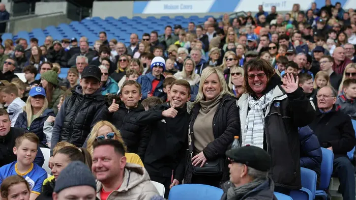 Framed Print : Brighton & Hove Albion FC: Open Training at American Express Community Stadium - 11 April 2023 Framed Print : Brighton & Hove Albion FC: Open Training at American Express Community Stadium - 11 April 2023