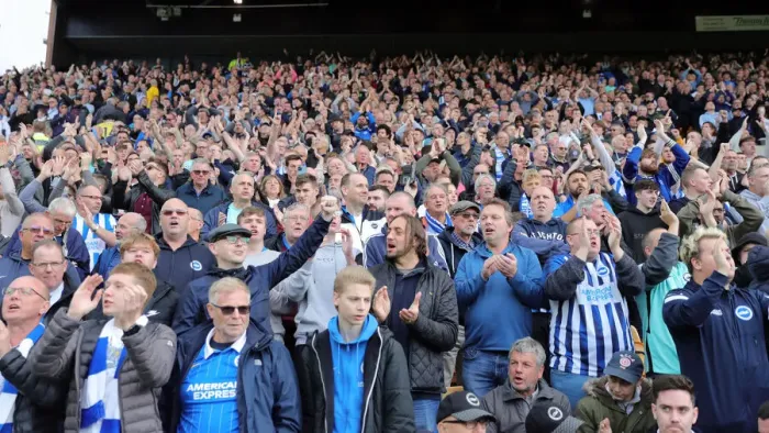Framed Print : Brighton and Hove Albion FC: Passionate Fans in Full Support at Norwich City (16OCT21) Framed Print : Brighton and Hove Albion FC: Passionate Fans in Full Support at Norwich City (16OCT21)
