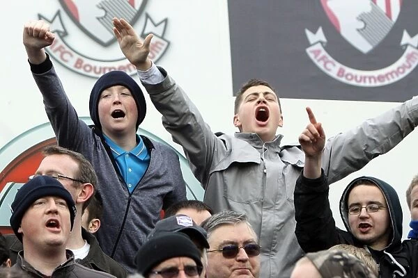 Brighton & Hove Albion FC: Passionate Support at AFC Bournemouth (January 2011)