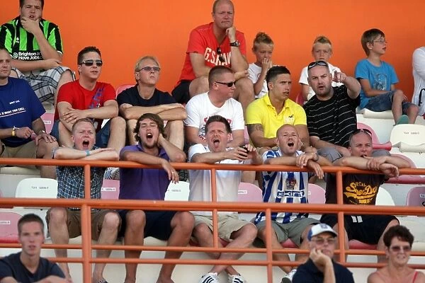 Brighton and Hove Albion FC: Portuguese Pre-season 2011-12 - Away Days Crowd Shots