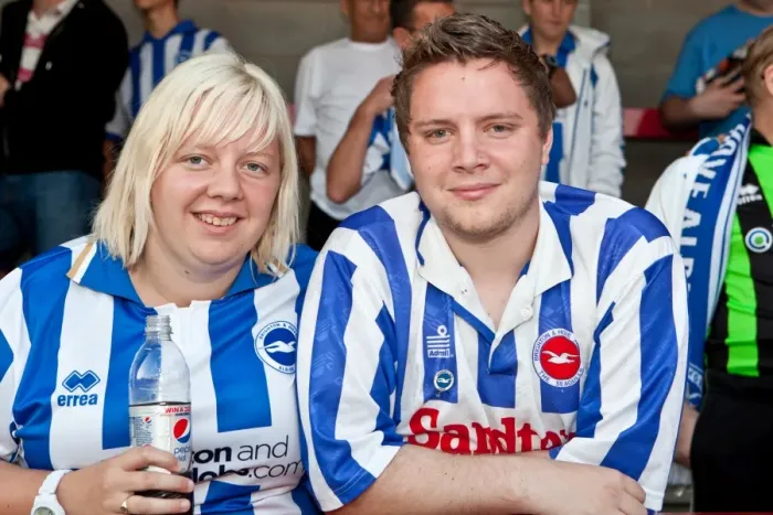 Framed Print : Brighton & Hove Albion FC: Pre-season Away Days 2012-13 - Crowd Shots Gallery Framed Print : Brighton & Hove Albion FC: Pre-season Away Days 2012-13 - Crowd Shots Gallery