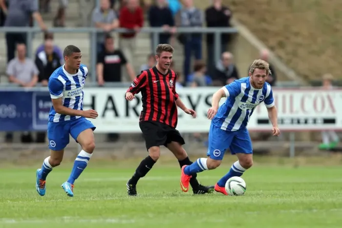 Framed Print : Brighton & Hove Albion FC: Pre-Season Training July 2014 Framed Print : Brighton & Hove Albion FC: Pre-Season Training July 2014