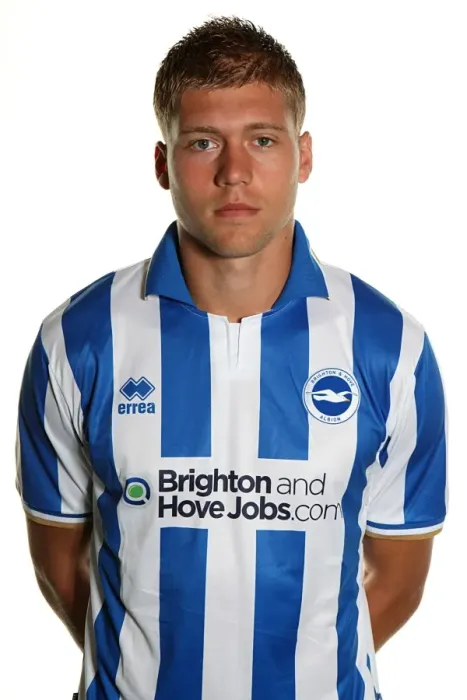 Framed Print : Brighton And Hove Albion FC: Roland Bergkamp - Legend in Seagulls Stripes Framed Print : Brighton And Hove Albion FC: Roland Bergkamp - Legend in Seagulls Stripes