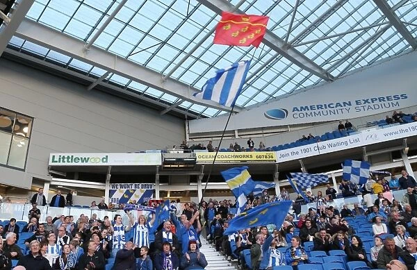 Brighton and Hove Albion FC: A Sea of Colors - Fans in Full Force (14APR15) vs. Huddersfield Town