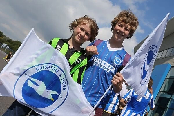 Brighton & Hove Albion FC: A Sea of Supporters at the 2013 Club Shop Signing Event
