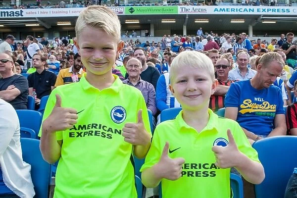 Brighton and Hove Albion FC: A Sea of Supporters in Full Force at the 2015 Pre-Season Friendly Against Sevilla