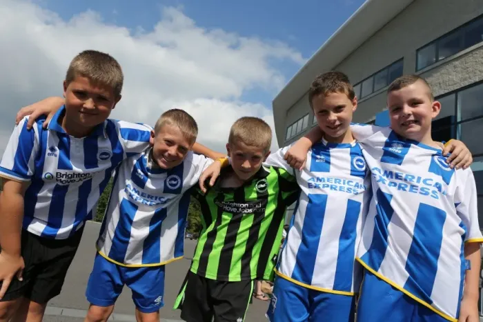 Framed Print : Brighton & Hove Albion FC: September 2013 Club Shop Signing Event - Fan Interaction Framed Print : Brighton & Hove Albion FC: September 2013 Club Shop Signing Event - Fan Interaction