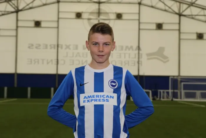 Framed Print : Brighton & Hove Albion FC U13 Academy Team - Season 2015-16: Thumbs Up Thursday