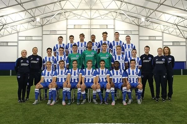 Brighton & Hove Albion FC U18 Academy Team - Season 2015-16: Team Photo