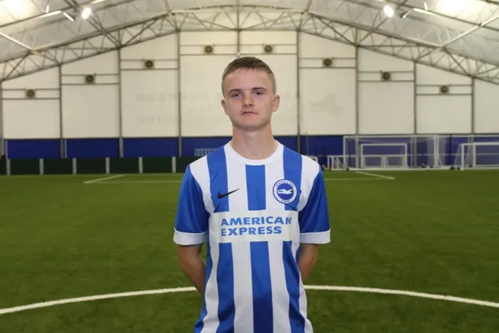 Framed Print : Brighton & Hove Albion FC U18 Academy Team - Season 2015-16: Team Photo Framed Print : Brighton & Hove Albion FC U18 Academy Team - Season 2015-16: Team Photo