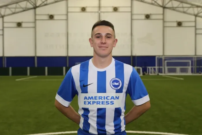 Framed Print : Brighton & Hove Albion FC U18 Academy Team - Season 2015-16: Team Photo Framed Print : Brighton & Hove Albion FC U18 Academy Team - Season 2015-16: Team Photo