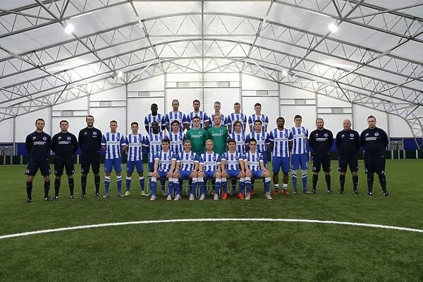Brighton & Hove Albion FC U21 Team: 2015-16 Season Anniversary Photo - Headshots