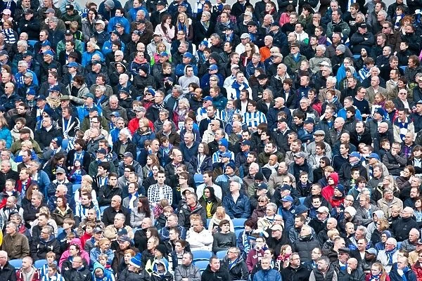 Brighton & Hove Albion FC: Unwavering Passion of Fans Amidst Championship Battle vs. Birmingham City (March 21, 2012)