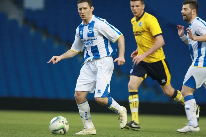 Framed Print : Brighton & Hove Albion: Game 5 - The Thrilling Pitch Battle (21 May 2014) Framed Print : Brighton & Hove Albion: Game 5 - The Thrilling Pitch Battle (21 May 2014)