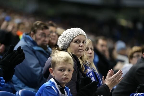 Brighton and Hove Albion Honors Alex Jackson: A Tribute During the Sky Bet Championship Match vs. Millwall (12DEC14)