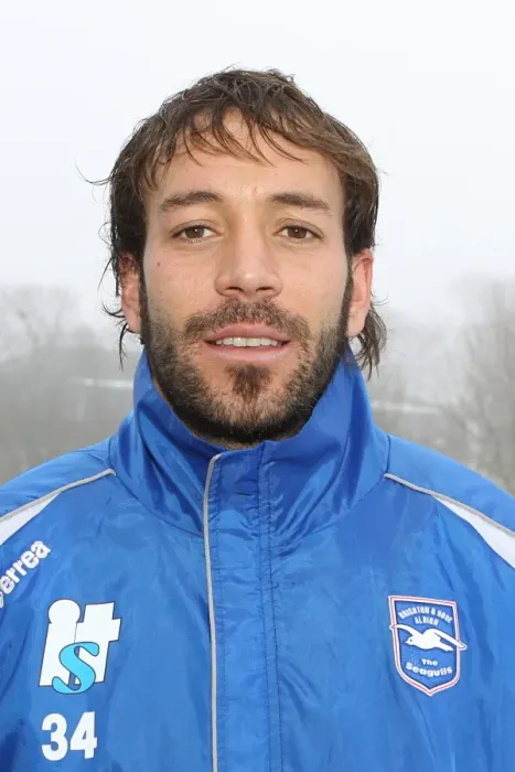 Framed Print : Brighton & Hove Albion: Inigo Calderon Framed Print : Brighton & Hove Albion: Inigo Calderon