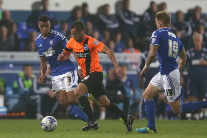 Framed Print : Brighton & Hove Albion at Ipswich Town, September 16, 2014 (Away Game) Framed Print : Brighton & Hove Albion at Ipswich Town, September 16, 2014 (Away Game)