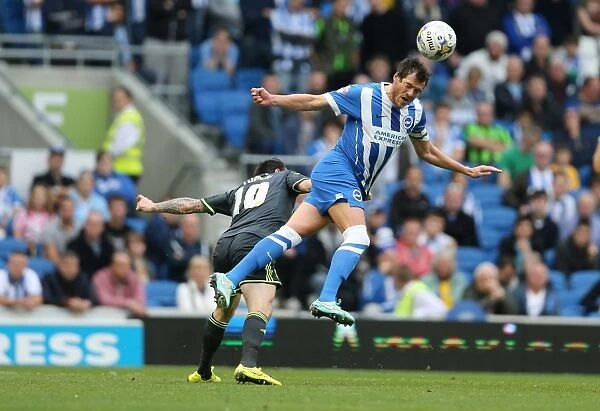 Brighton & Hove Albion: Lewis Dunk Clears the Ball Against Middlesbrough (October 2014)