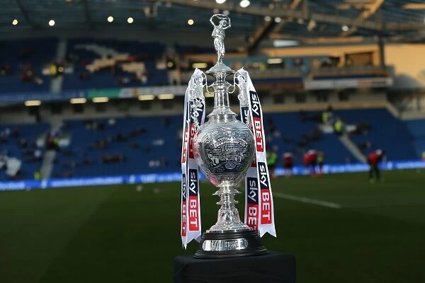 Brighton and Hove Albion Lift the Championship Trophy: AFC Bournemouth 10APR15